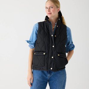 J.Crew Quilted vest with PrimaLoft, Size S